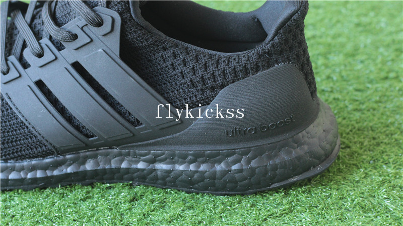 Real Boost Adidas Ultra Boost 4.0 Triple Black BB6157